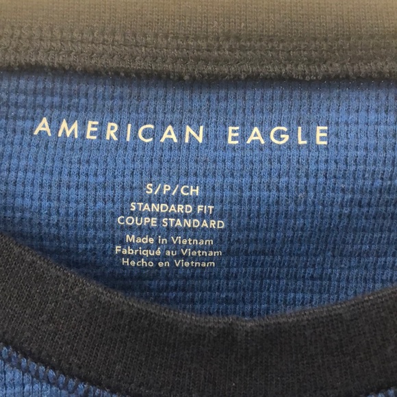 NWT American Eagle Men’s Long Sleeve Icon Shirt - Picture 5 of 6